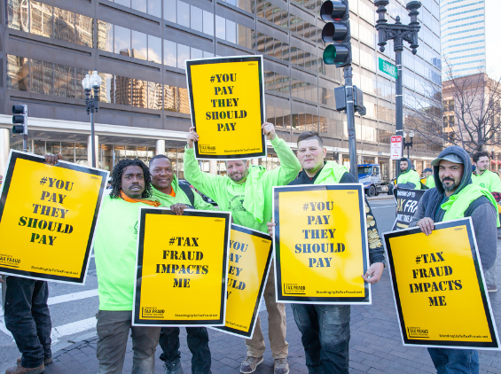 Tax Fraud rally