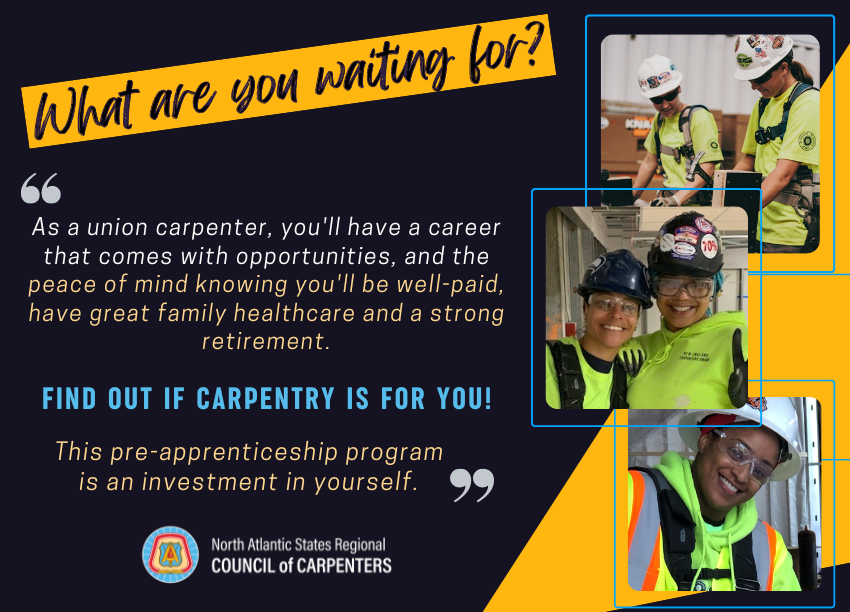 SIB carpentry-pre-apprentice program