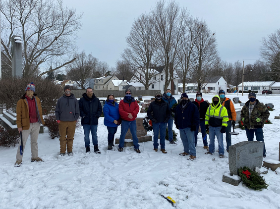 Carpenters Union to Honor Veterans on Wreaths Across America Day