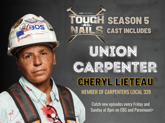 Tough as Nails Union Carpenter Cheryl Lieteau