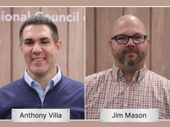 Anthony Villa and Jim Mason